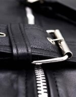 Classic Black Womens Motorcycle Leather Jacket