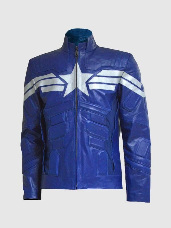 Captain America The Winter Soldier Leather Jacket