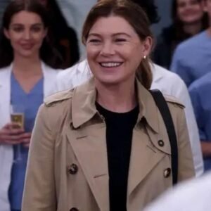 Ellen Pompeo Grey’s Anatomy Dr. Meredith Grey Trench Coat