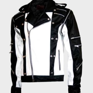 Michael Jackson’s Black & White Leather Jacket
