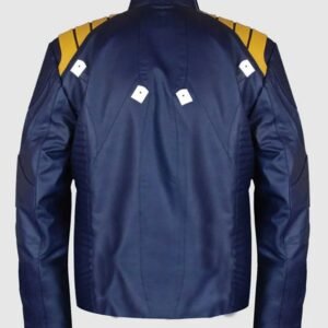 Chris Pine Star Trek Beyond Captain Kirk Dark Blue Jacket