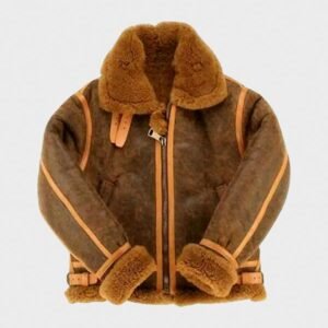 RAF Aviator Shearling Leather Jacket