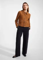 Women's Decant Suede Leather Jacket | Leather Jackets Store