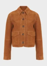 Women's Decant Suede Leather Jacket | Leather Jackets Store