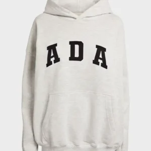 Women's Oversized ADA Hoodie - Grey