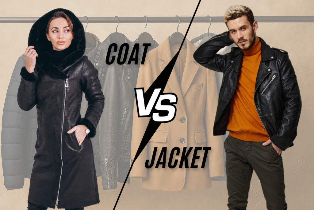 Differences Between Coat and Jacket
