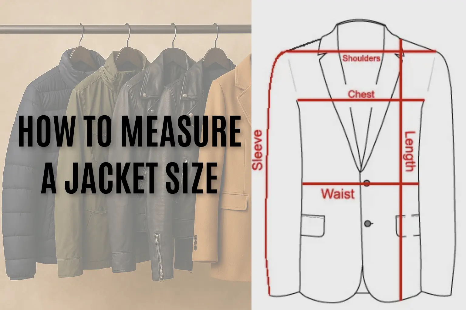 how to measure jacket size