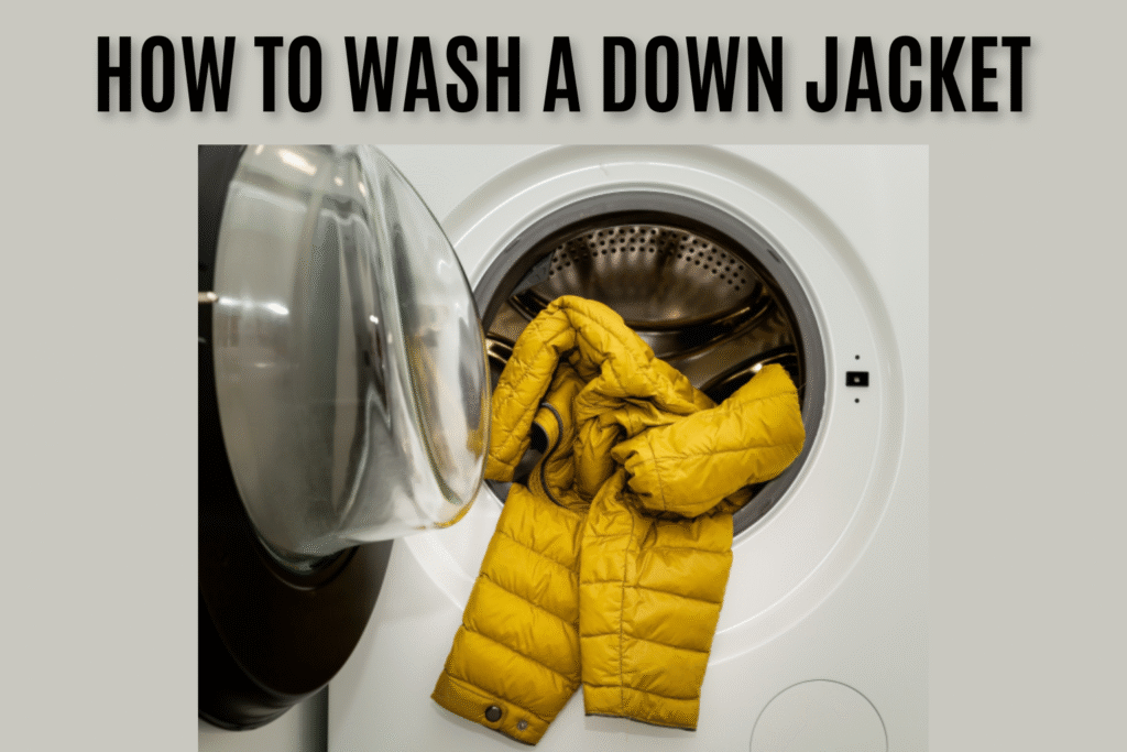 How to Wash Down Jacket in Washing Machine