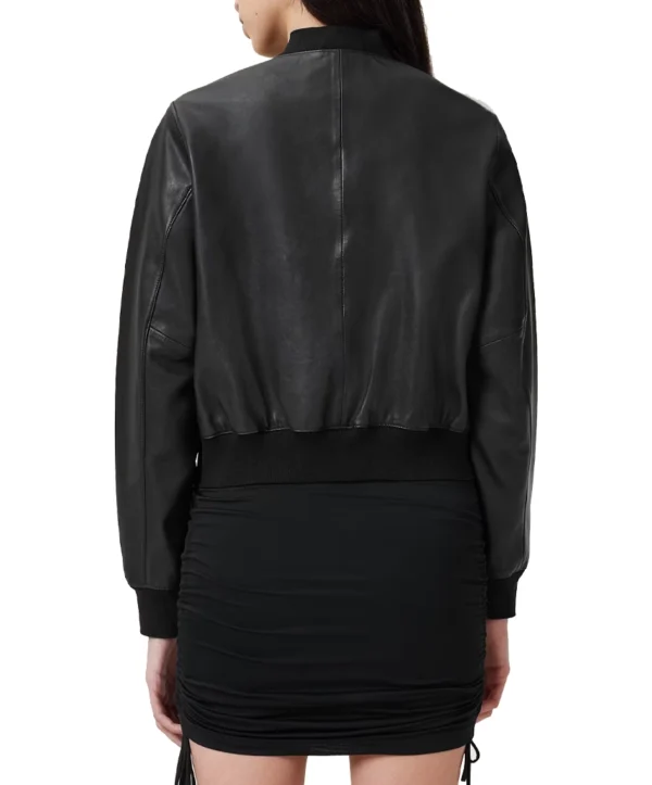 ALLSAINTS Orten Leather Bomber Jacket