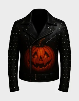 Halloween Pumpkin Leather Jacket Limited Edition | Leather Jackets Store