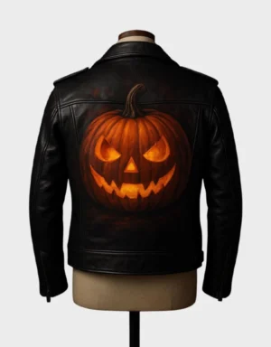 Halloween Pumpkin Leather Jacket Limited Edition | Leather Jackets Store