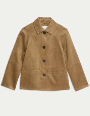 M&S Women's Suedette Lightweight Jacket