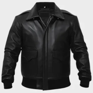 Shop-the-Mens-Air-Force-A2-Bomber-Jacket-WWII-Aviator-Flight-USAAF-Leather-Pilot-Jacket