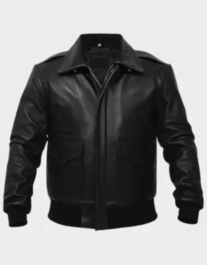 Shop-the-Mens-Air-Force-A2-Bomber-Jacket-WWII-Aviator-Flight-USAAF-Leather-Pilot-Jacket