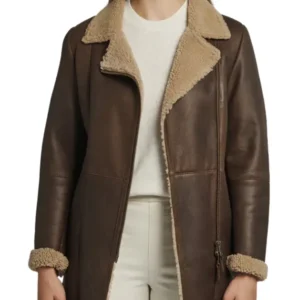 Diane Sheepskin Coat 1