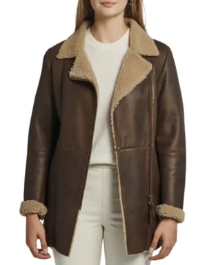 Diane Sheepskin Coat 1
