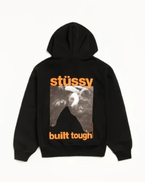 Stussy Built Tough Zip Hoodie - Leather Jackets Store UK