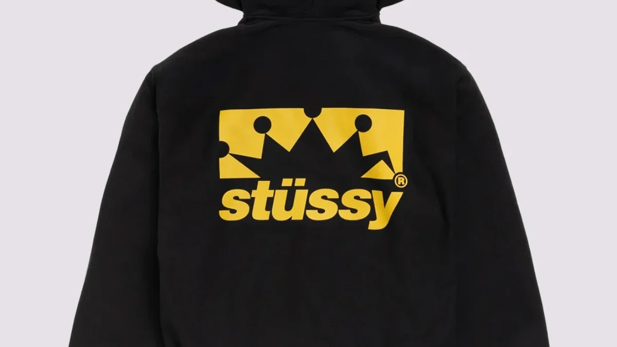 Stussy Box Crown Zip Up Hoodie