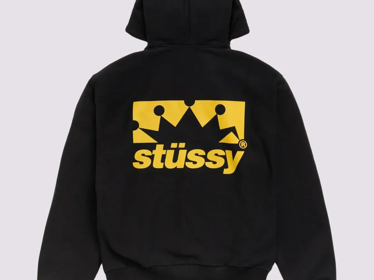 Stussy Box Crown Zip Up Hoodie
